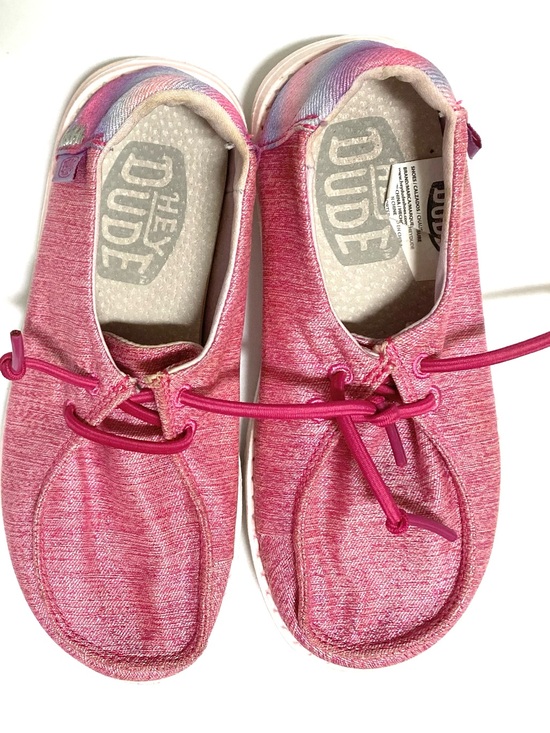 Hey Dude Other - Hey Dude Sparkle Pink Youth Slip-Ons K12